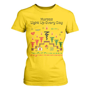 Joyful Kwanzaa Nurse Gift T Shirt For Women Light Up Everyday TS12 Daisy Print Your Wear