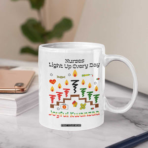 Joyful Kwanzaa Nurse Gift Coffee Mug Light Up Everyday TS12 Print Your Wear