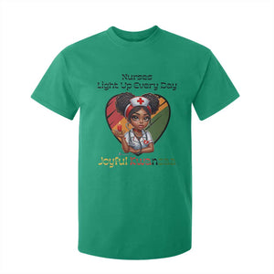 Nurses Light Up Everyday T Shirt For Kid Joyful Kwanzaa Celebration Gift TS12 Irish Green Print Your Wear