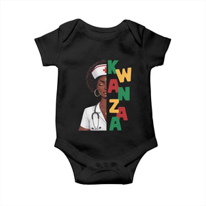 African American Nurse Baby Onesie Joyful Kwanzaa Celebration Gift - Print Your Wear