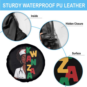 African American Nurse Spare Tire Cover Joyful Kwanzaa Celebration Gift - Print Your Wear