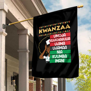 7 Principles Of Kwanzaa Garden Flag Nurse Pride African American Heritage Gift TS12 Print Your Wear