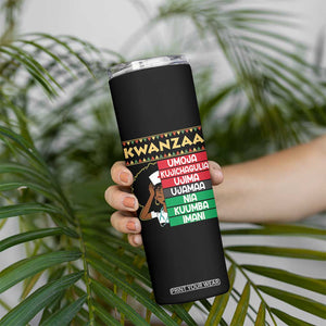 7 Principles Of Kwanzaa Skinny Tumbler Nurse Pride African American Heritage Gift TS12 Print Your Wear