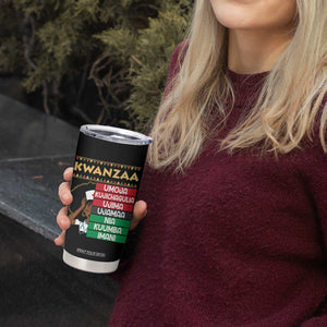 7 Principles Of Kwanzaa Tumbler Cup Nurse Pride African American Heritage Gift TS12 Print Your Wear