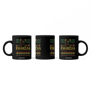 Funny Kwanzaa Celebration Ugly Sweater Coffee Mug African Heritage Holiday Gift TS12 Print Your Wear