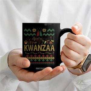 Funny Kwanzaa Celebration Ugly Sweater Coffee Mug African Heritage Holiday Gift TS12 Print Your Wear