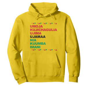 7 Principles Of Kwanzaa Hoodie African American Holiday Gift TS12 Daisy Print Your Wear