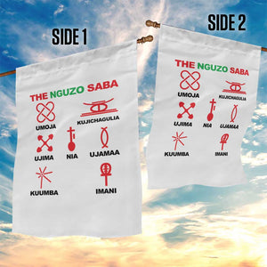 Nguzo Saba Seven Principles Of Kwanzaa Celebration Gift Garden Flag TS12 Print Your Wear