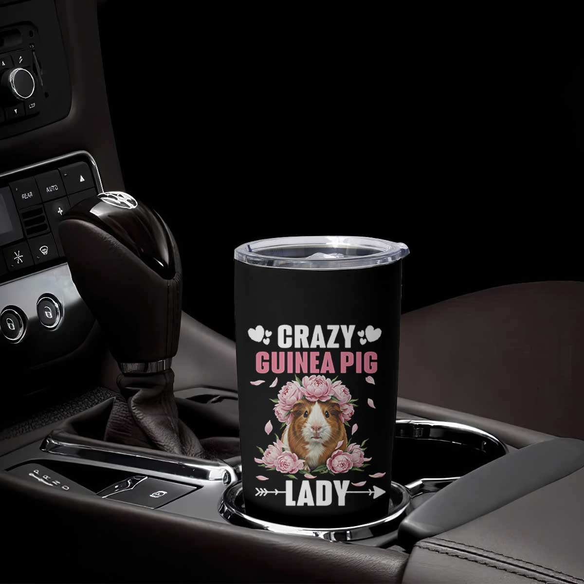 Funny Crazy Guinea Pig Lady Tumbler Cup Cavy Mom Gift TS12 Print Your Wear