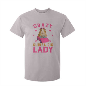 Crazy Guinea Pig Lady T Shirt For Kid Funny Pet Lover Gift TS12 Ice Gray Print Your Wear