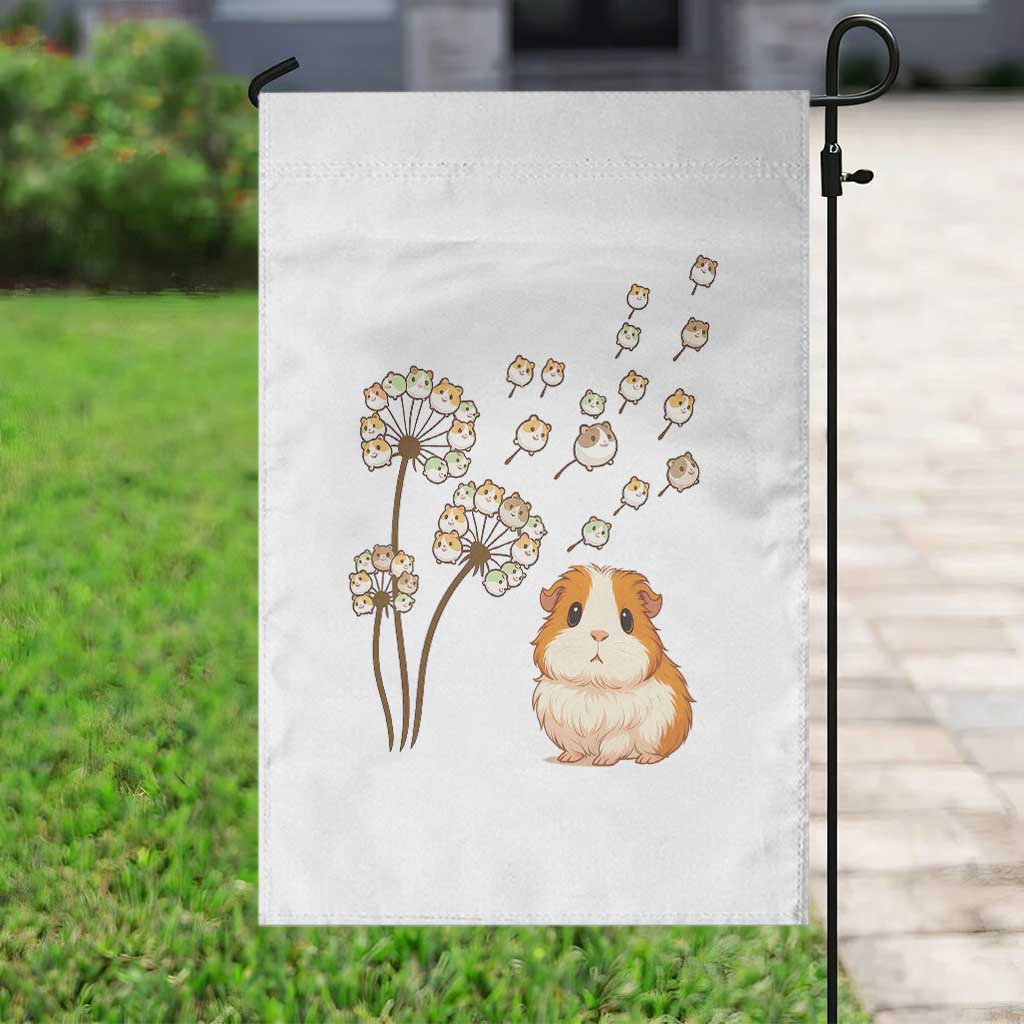 Flower Guinea Pig Dandelion Garden Flag Funny Cavy Lover Gift TS12 Print Your Wear