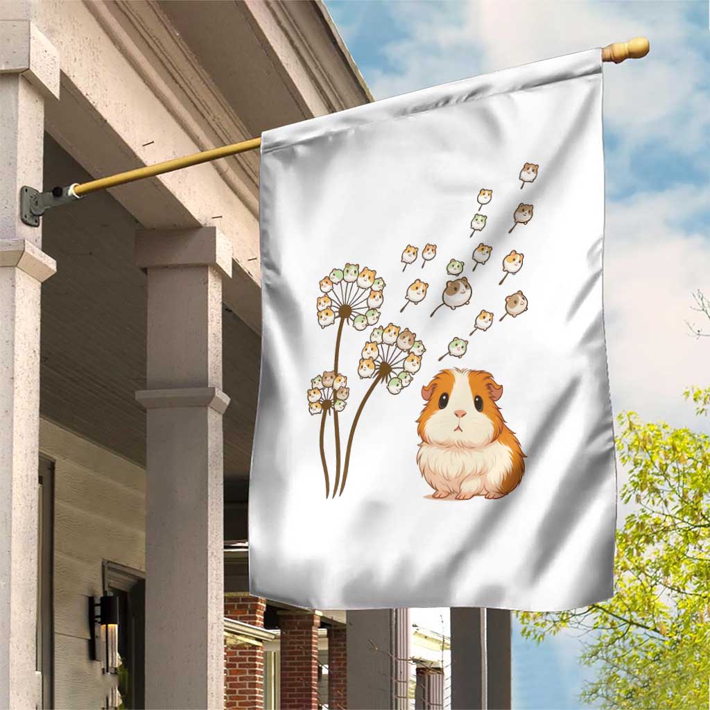 Flower Guinea Pig Dandelion Garden Flag Funny Cavy Lover Gift TS12 Print Your Wear