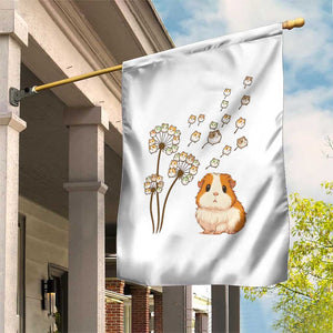Flower Guinea Pig Dandelion Garden Flag Funny Cavy Lover Gift TS12 Print Your Wear
