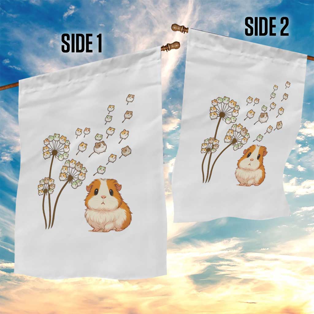 Flower Guinea Pig Dandelion Garden Flag Funny Cavy Lover Gift TS12 Print Your Wear
