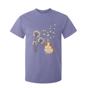 Flower Guinea Pig Dandelion T Shirt For Kid Funny Cavy Lover Gift TS12 Violet Print Your Wear