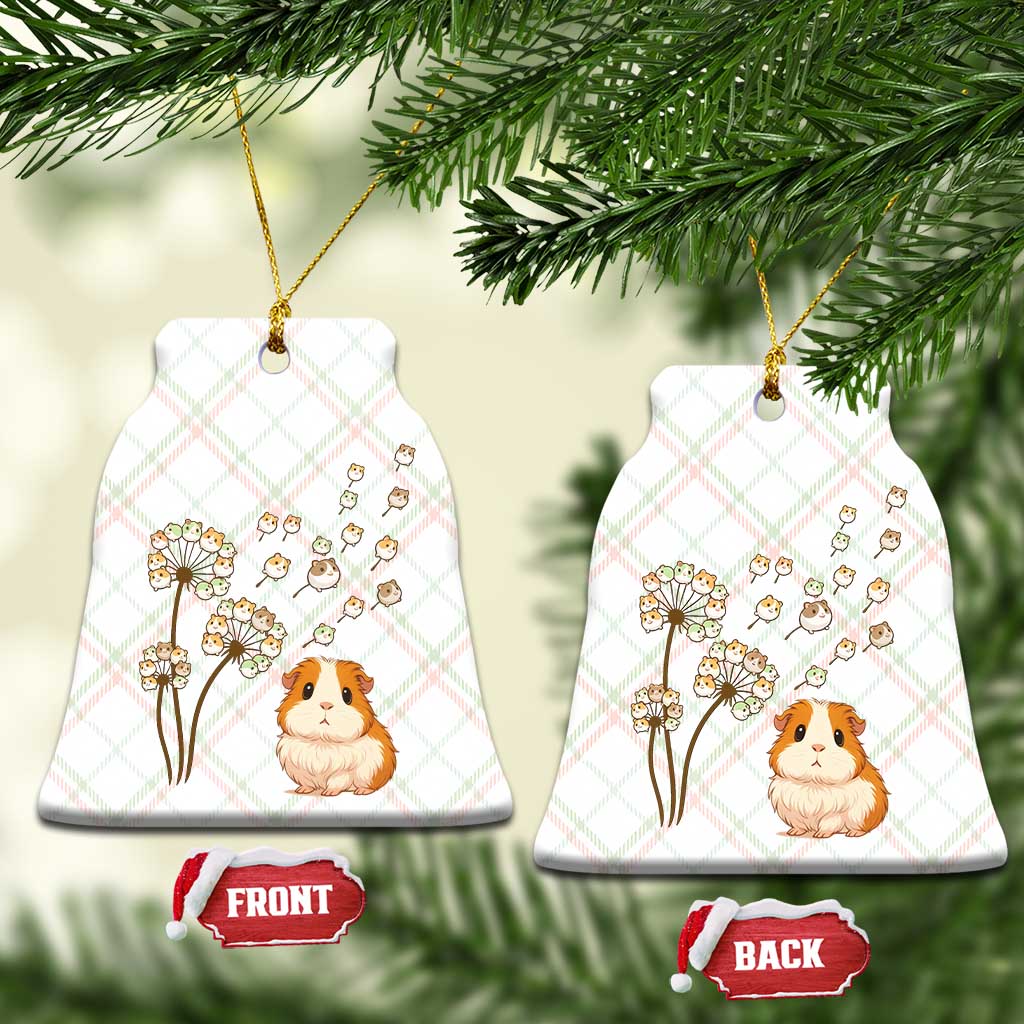 Flower Guinea Pig Dandelion Ceramic Ornament Funny Cavy Lover Gift TS12 Print Your Wear