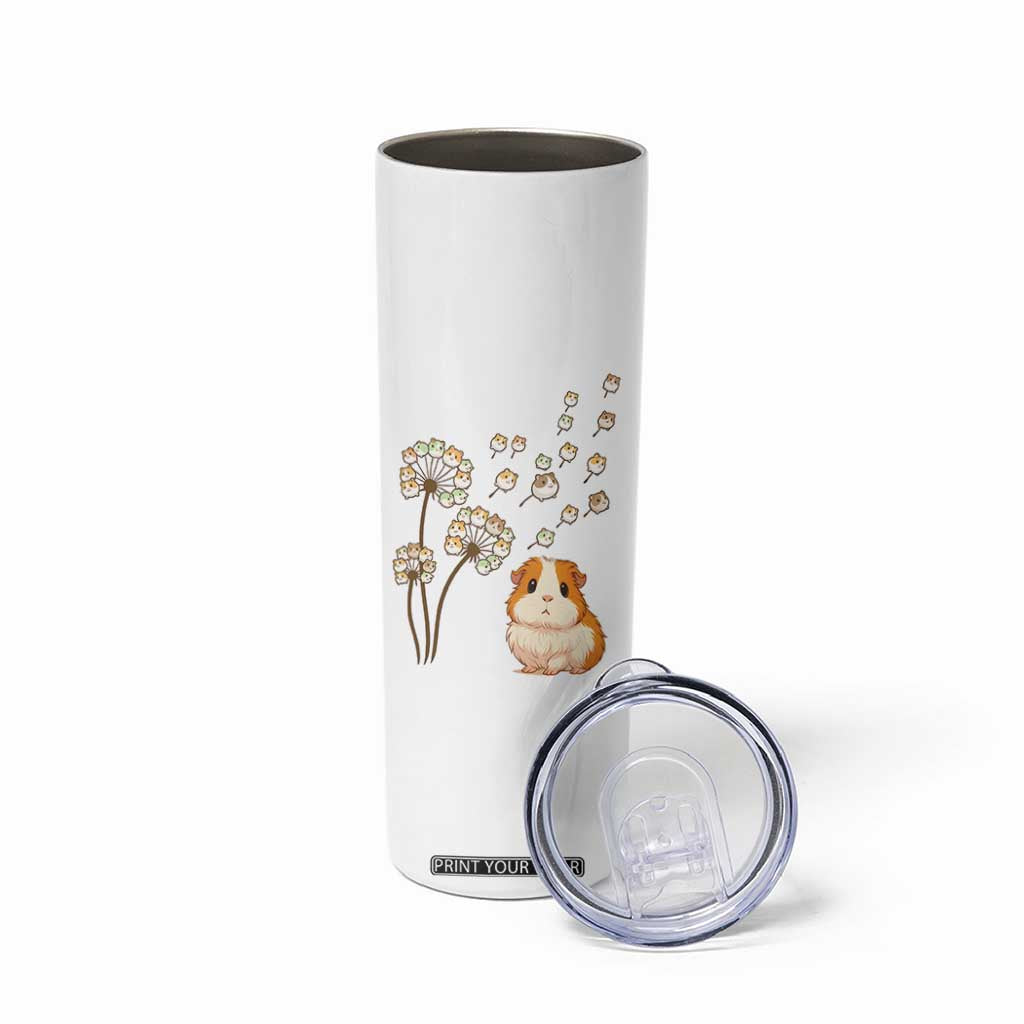 Flower Guinea Pig Dandelion Skinny Tumbler Funny Cavy Lover Gift TS12 Print Your Wear