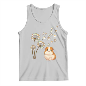 Flower Guinea Pig Dandelion Tank Top Funny Cavy Lover Gift TS12 Ash Print Your Wear