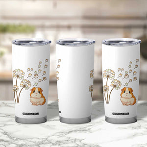 Flower Guinea Pig Dandelion Tumbler Cup Funny Cavy Lover Gift TS12 Print Your Wear