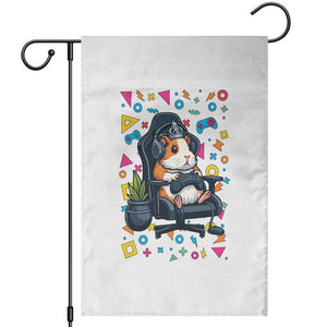 Funny Guinea Pigs And Gaming Lover Gift For Kid Garden Flag TS12 White Print Your Wear