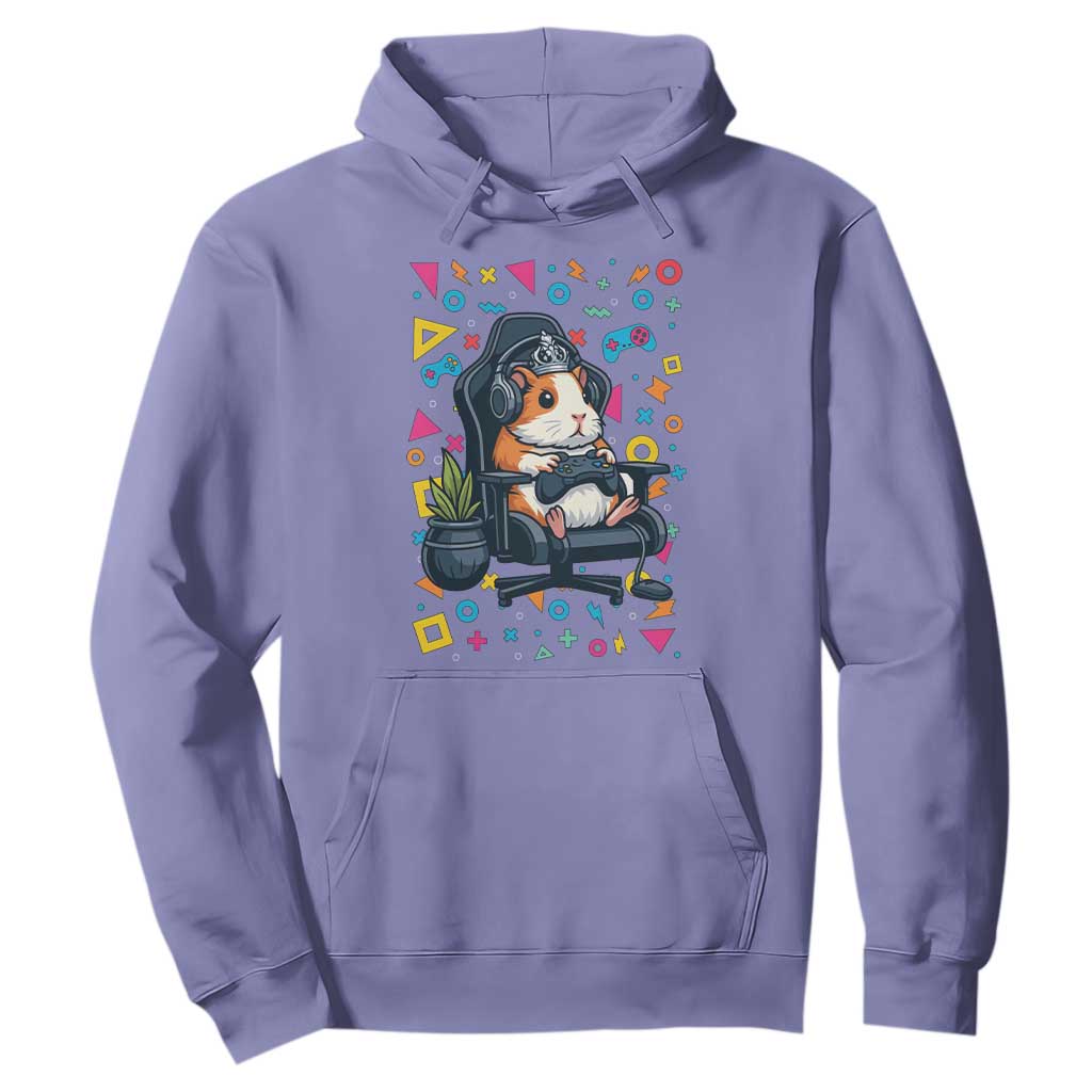 Funny Guinea Pigs And Gaming Lover Gift For Kid Hoodie TS12 Violet Print Your Wear