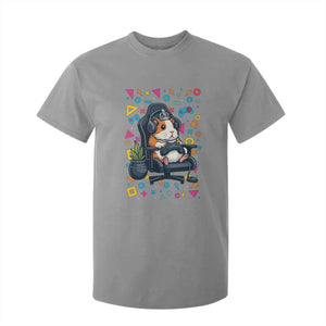 Funny Guinea Pigs And Gaming Lover Gift For Kid T Shirt For Kid TS12 Sport Gray Print Your Wear