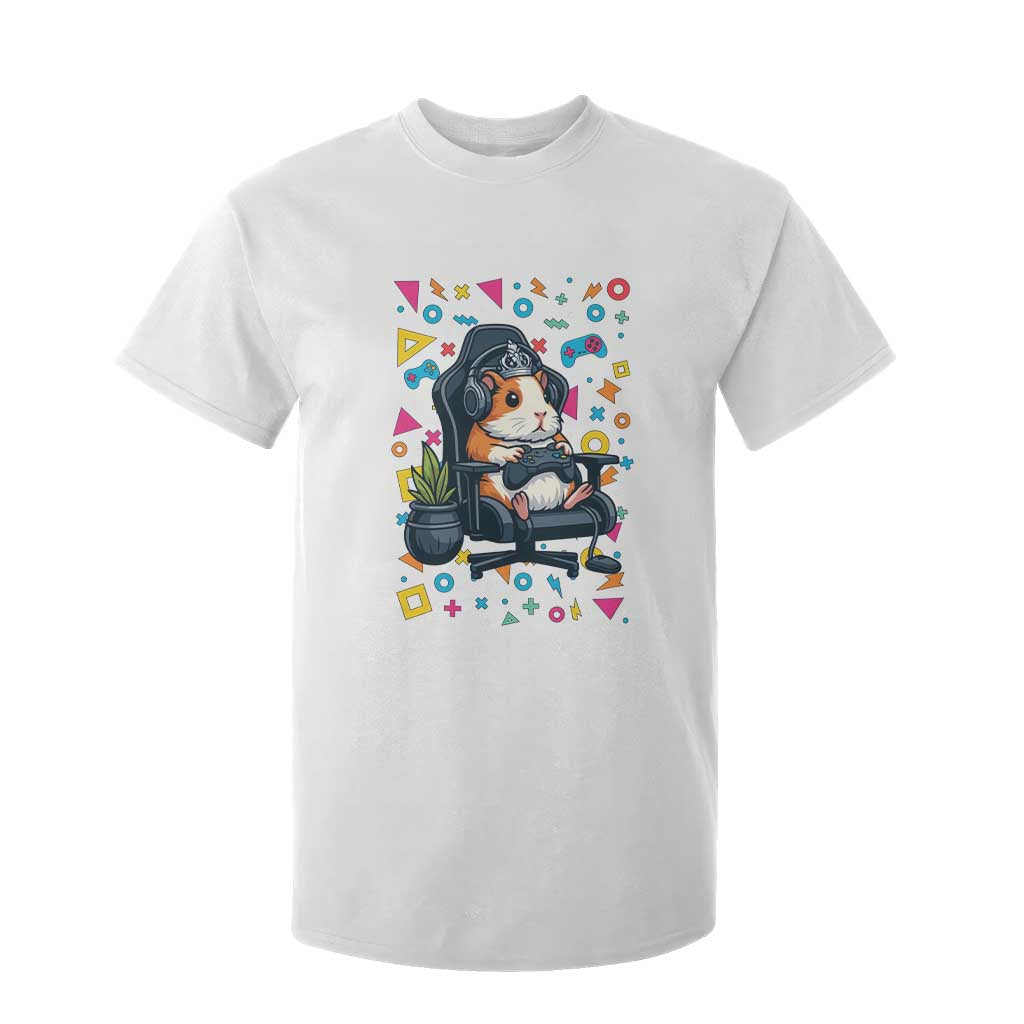Funny Guinea Pigs And Gaming Lover Gift For Kid T Shirt For Kid TS12 White Print Your Wear