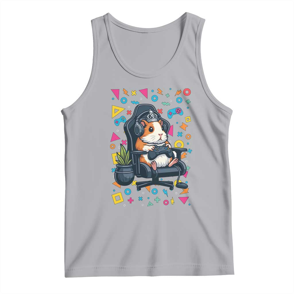 Funny Guinea Pigs And Gaming Lover Gift For Kid Tank Top TS12 Athletic Heather Print Your Wear