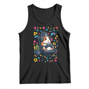 Funny Guinea Pigs And Gaming Lover Gift For Kid Tank Top TS12 Black Print Your Wear