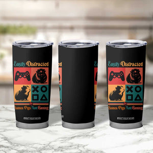 Funny Easily Distracted By Guinea Pigs And Gaming Tumbler Cup Game Lover Gift TS12 Print Your Wear