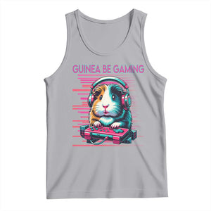 Funny Guinea Pig Video Game Player Gift Tank Top Guinea Be Gaming TS12 Athletic Heather Print Your Wear