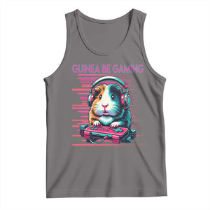 Funny Guinea Pig Video Game Player Gift Tank Top Guinea Be Gaming TS12 Deep Heather Print Your Wear