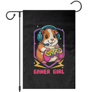 Guinea Pig Video Game Rodent Lover Garden Flag Funny Gamers Girl Gift TS12 Black Print Your Wear