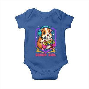 Guinea Pig Video Game Rodent Lover Baby Onesie Funny Gamers Girl Gift TS12 Royal Blue Print Your Wear