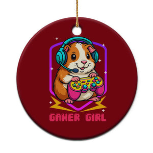Guinea Pig Video Game Rodent Lover Ceramic Ornament Funny Gamers Girl Gift TS12 1pc Red Print Your Wear