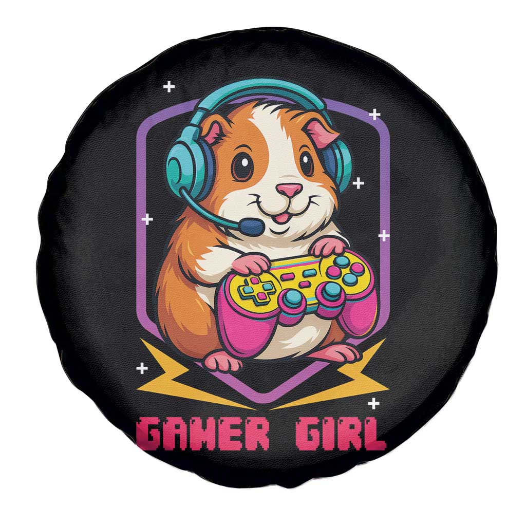 Guinea Pig Video Game Rodent Lover Spare Tire Cover Funny Gamers Girl Gift TS12 Print Your Wear