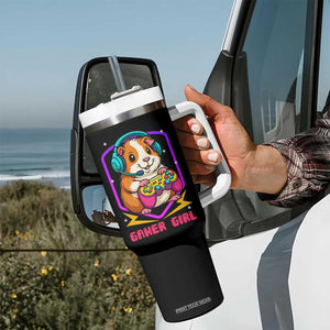 Guinea Pig Video Game Rodent Lover Tumbler With Handle Funny Gamers Girl Gift TS12 Print Your Wear