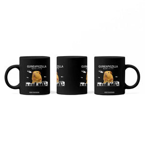 Funny Giant Guinea Pig Monster Roaring Tokyo Japan Coffee Mug Guineapigzilla TS12 Print Your Wear