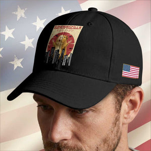 Guineapigzilla Giant Baseball Cap Funny Guinea Pig Monster Tokyo Japan Gift TS12 Print Your Wear