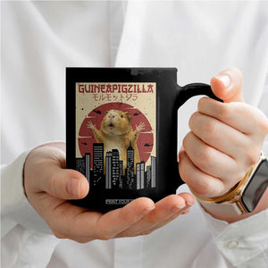 Guineapigzilla Giant Coffee Mug Funny Guinea Pig Monster Tokyo Japan Gift TS12 Print Your Wear
