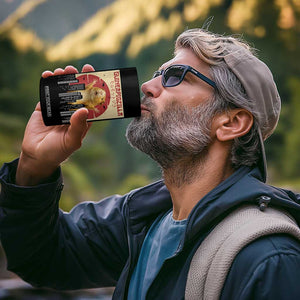 Guineapigzilla Giant 4 in 1 Can Cooler Tumbler Funny Guinea Pig Monster Tokyo Japan Gift TS12 Print Your Wear