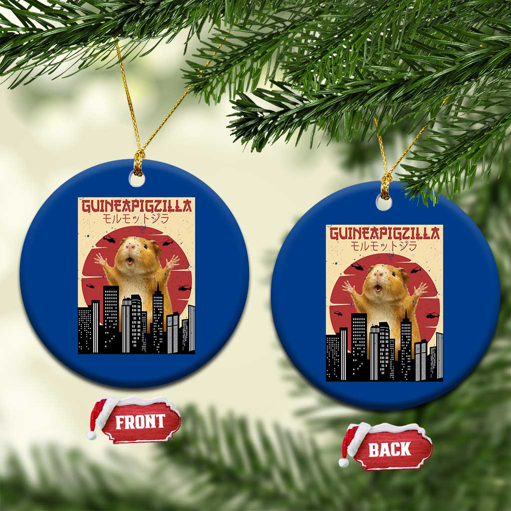 Guineapigzilla Giant Ceramic Ornament Funny Guinea Pig Monster Tokyo Japan Gift TS12 1pc Blue Print Your Wear