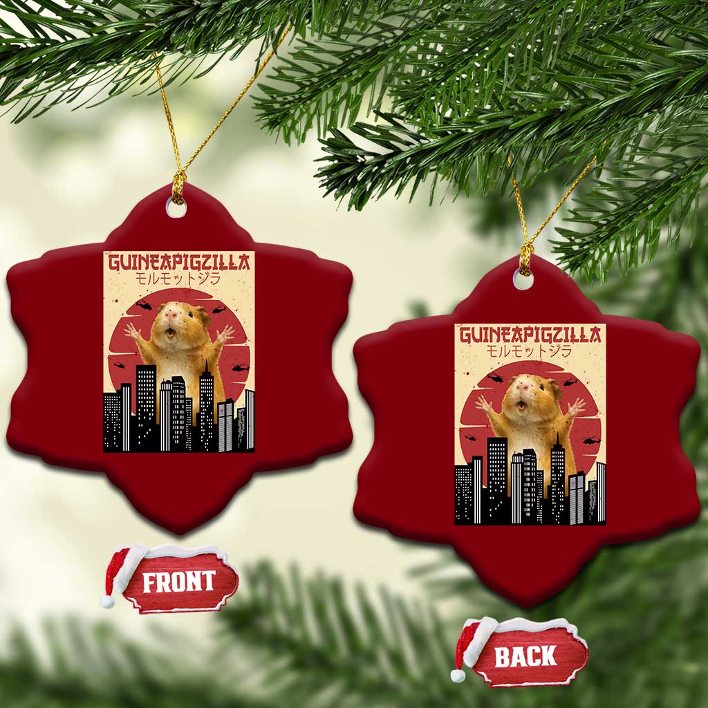 Guineapigzilla Giant Ceramic Ornament Funny Guinea Pig Monster Tokyo Japan Gift TS12 Print Your Wear