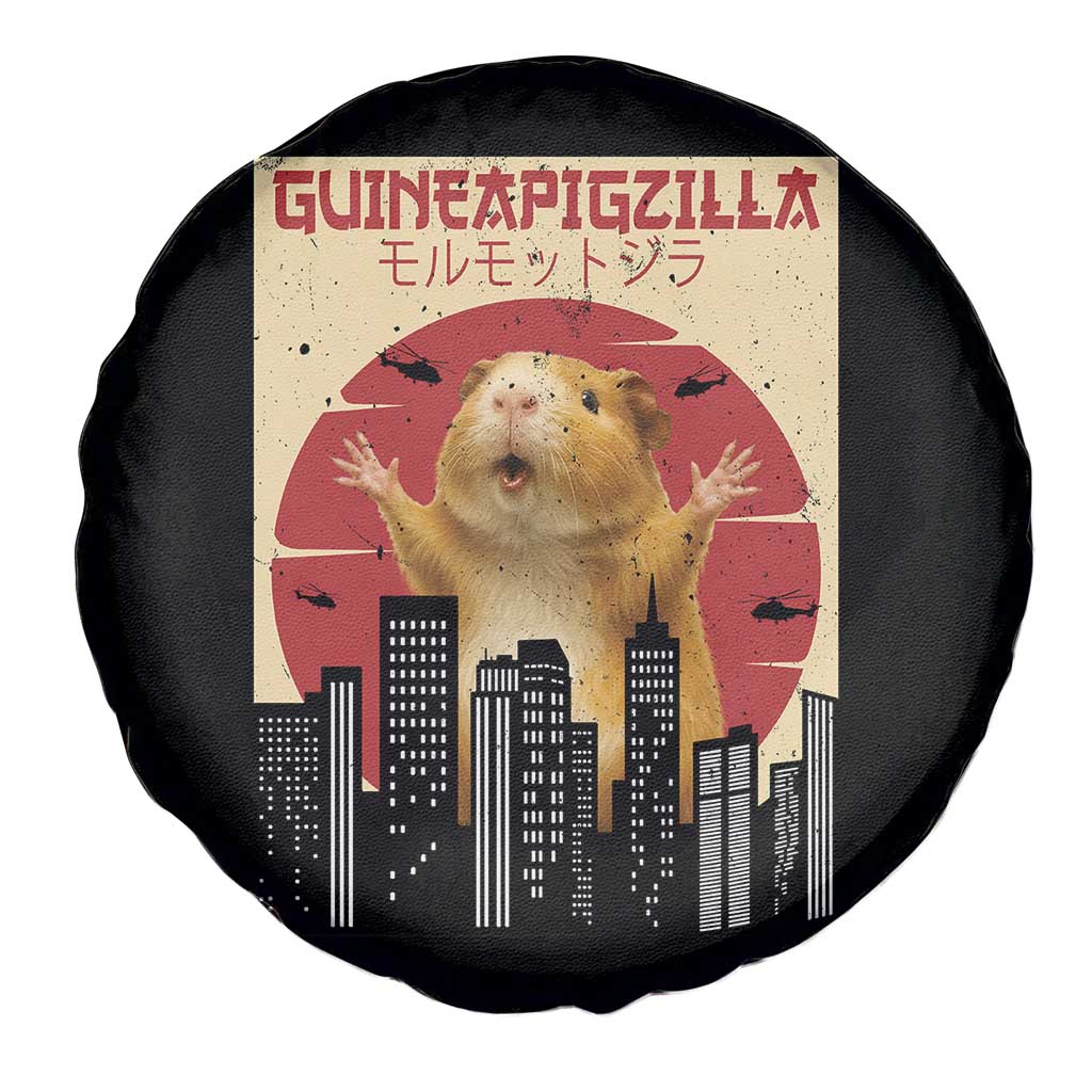 Guineapigzilla Giant Spare Tire Cover Funny Guinea Pig Monster Tokyo Japan Gift TS12 Print Your Wear