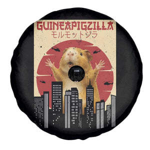 Guineapigzilla Giant Spare Tire Cover Funny Guinea Pig Monster Tokyo Japan Gift TS12 Print Your Wear
