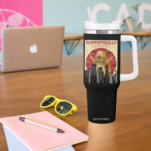 Guineapigzilla Giant Tumbler With Handle Funny Guinea Pig Monster Tokyo Japan Gift TS12 Print Your Wear