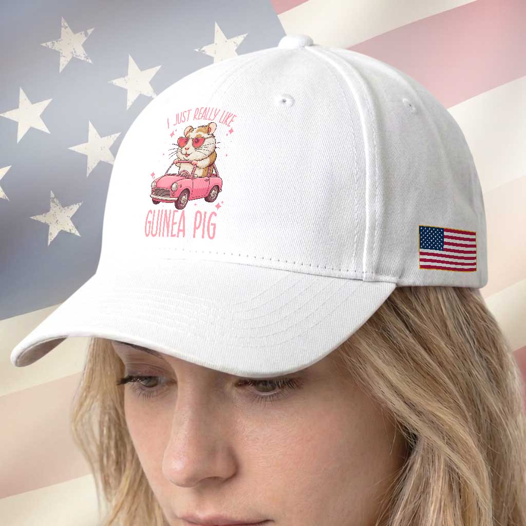 I Just Really Like Guinea Pigs Baseball Cap Pet Lover Gift For Girl TS12 Print Your Wear