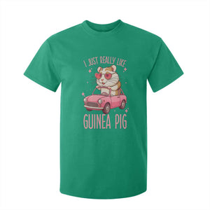 I Just Really Like Guinea Pigs T Shirt For Kid Pet Lover Gift For Girl TS12 Irish Green Print Your Wear