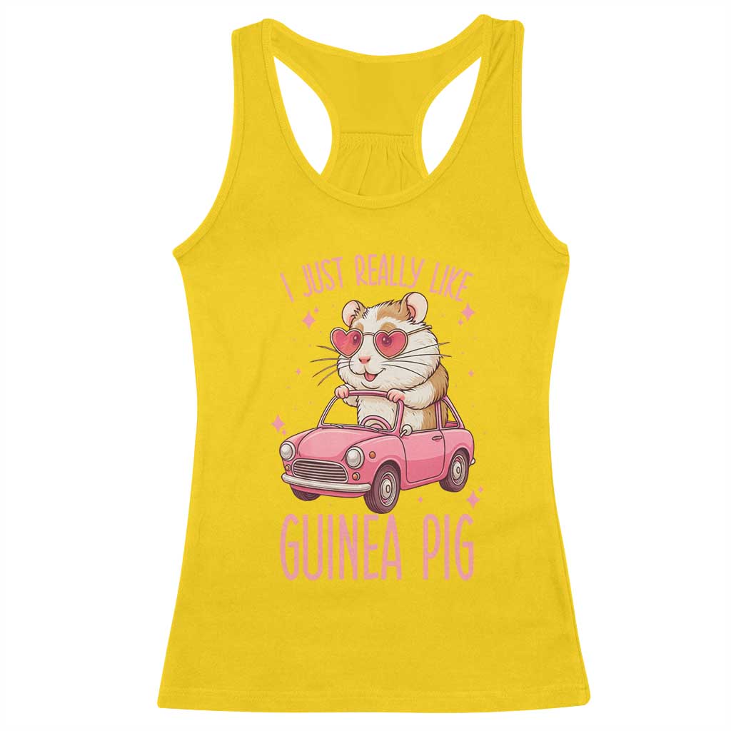I Just Really Like Guinea Pigs Racerback Tank Top Pet Lover Gift For Girl TS12 Daisy Print Your Wear
