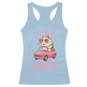 I Just Really Like Guinea Pigs Racerback Tank Top Pet Lover Gift For Girl TS12 Light Blue Print Your Wear